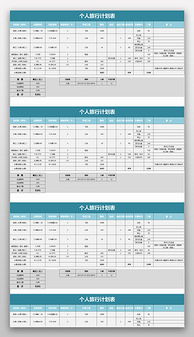 家庭旅游计划表，具体行程计划怎么写